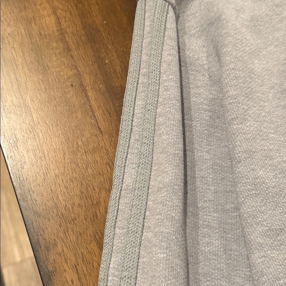 Adidas Heather Gray Zip Pullover - image 4